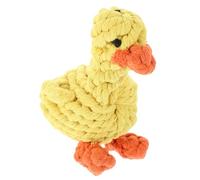 WEKAMOS Cotton Rope Dog Chew Durable Puppy Teething Cute Duck Shape Bright Color Interactive for Small and Medium Dogs Training