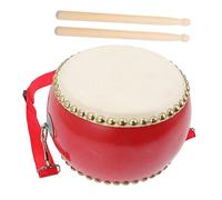 WEKAMOS Cowhide Drum Percussion for Childrens Musical Instrument Lightweight and Safe Early Learning Drum to Develop Rhythm Listening Skills and Confidence