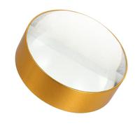 WEKAMOS Crystal Dome Optical Glass Magnifier Paperweight Lightweight Reading Aid for Desk Organization Calligraphy Document Examination Spherical Design