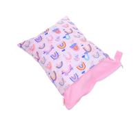 WEKAMOS Diaper Bag Large Capacity Nappy Change Organizer with Dual Zipper Pockets Quick Access for Outdoor Travel Stroller Use Multifunctional Storage for Clothes