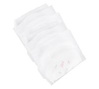WEKAMOS Disposable Non-Woven Fabric Nursing Pads 50pcs Breastfeeding for Mothers Skin-Friendly with Honeycomb Diversion Design, White, Soft Leak-Proof Pads for Breast Milk Protection