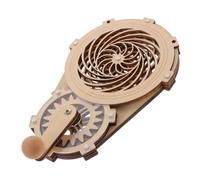 WEKAMOS DIY Handheld Kaleidoscope Board for Educational Science Developmental Unpainted Safe Busy Board for Creativity Enhances Motor Skills and Color Recognition