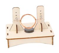 WEKAMOS DIY Wooden Dc Motor Educational Science Project Kit for Hands Exploration Parent Interactive Building Enhances Problem Solving Skills