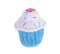 WEKAMOS Dog Toy Chew Toy for Dogs Plush Ice Cream Helps Reduce Bad Biting Behaviour Soft Puppy Teeth Cleaning PET Accessory Cute Ice Cream Design for Play and Oral Health