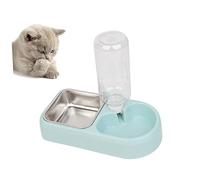 WEKAMOS Double Pet Water Feeder Bowl Surface Spill Design Environmental Safe Dog Cat Water Dispenser for Home and Pet Shop