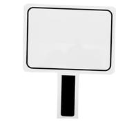 WEKAMOS Double Sided Handheld Score Paddle Portable Dry Erase Whiteboard for Classroom Voting Reusable Small Erasable Answer Board for Teachers and Students