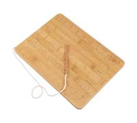 WEKAMOS Double-sided Wooden Alphabet and Tracing Board for Educational for Hand-eye Coordination and Fine Motor Skills Development Curved Letters and Figures Practice Tool for Early