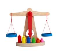 WEKAMOS Educational Balance Scale Teaching Aids Tools for Early Learning and Intellectual Development Interactive Activity for Boys