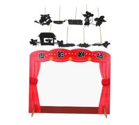 WEKAMOS Educational DIY Chinese Shadow Puppet for Traditional Puppetry Tools and Accessories for Family Storytelling Sensory Play and Interactive Hand Shadow Puppet Theatre