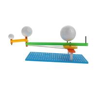 WEKAMOS Educational Planet Model Set for DIY Sun Earth Moon Assembly Non Toxic Astronomical Experiment Easy to Build Science Model for Childrens Hands Learning