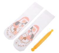 WEKAMOS Elastic Acupressure Reflexology Socks with Cotton Massage Stick Breathable Seamless Foot Therapy Socks for Daily Use Comfortable Fit for Men and Women Foot Relief and Fatigue