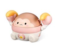 WEKAMOS Electric Crawling Monkey for Light Up Touch Control Interactive Music Multi Sensory Crawling Guidance Plastic Activity Promotes Motor Skills Development
