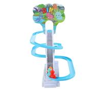 WEKAMOS Electric Dinosaur Rail Car with Light and Music Wear-resistant Track for Safe Household Stimulates Creativity and Color Cognition Gift for Boys