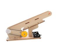 WEKAMOS Electric Transmission Belt Wood Building for Stem Science Electricity Kit DIY Educational Projects Enhancing Manual Skills Spatial Logic Thinking for Boys