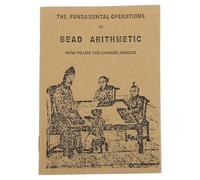 WEKAMOS English Chinese Abacus Manual and Learning Guidebook for Beginners, Step-by-step Abacus Tutorial Book Rules and Instructions for Early Development and Educational Use