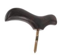 WEKAMOS Ergonomic Wooden Cane Head Handle Knob for Walking Stick Durable Handmade Solid Wood Grip for Indoor Outdoor Use Lightweight Mobility Aid Compatible with Crutches and Poles