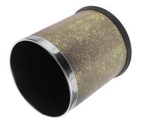 WEKAMOS European Style Double Layer Round Garbage Container Gold Finish with Steel Rim for Bathroom and Hotel Use Waste Bin Suitable for Ktv and Home Random Color