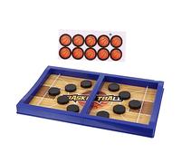 WEKAMOS Fast Sling Puck Game for Lightweight Portable Basketball Style Desktop Winner Board Enhancing Hand Eye Coordination and Fine Motor Skills Indoor Tabletop Competition