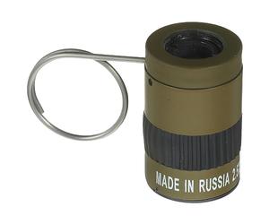 WEKAMOS Finger Monocular Mini Telescope Outdoor Pocket Monocular Lightweight Built-In Finger Ring Metal Plastic Composite Lens for Outdoor Camping