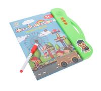 WEKAMOS French English Learning Sound Book for Interactive Bilingual Reading Machine with Audio Portable Educational Preschool Activity Early Language Development