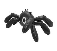 WEKAMOS Giant Black Spider Foil Balloon Halloween Party Decoration Sturdy Foil Blow Up Prop for Indoor Outdoor Spooky Insect Themed Events