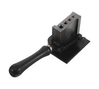 WEKAMOS Gold Bar Refining Mold Oil Trough Metal Bar Mold with Wood Handle 4 Hole Sizes Deep Groove Refined European Style Modern Design for Metal Casting Mess-Free Kitchen Experience