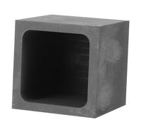 WEKAMOS Graphite Ingot Mold for Melting Casting Volume Metals Practical Design for Gold Silver Copper Brass Refining Suitable for Scientific Experiments and Educational Use