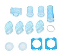 WEKAMOS Hamster Cage DIY Tunnel Plastic Modular Maze Tubes with Connection Plates External Pipe Adventure for Small Pets Expanding Space and Exercise