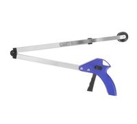 WEKAMOS Heavy-Duty Litter Picker Grabber Tool 32-Inch Reach Rotating Head for Outdoor Cleaning for Home Use and Elderly Assistance Lightweight and Sturdy Trash Pickup Device