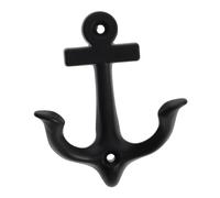 WEKAMOS Heavy Duty Retro Anchor Hooks for Wall Industrial Alloy Coat Hat Hangers Creative Steampunk Nautical Decorative Organizer Indoor Back of Door Hooks for Entryway and Home