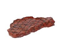 WEKAMOS High Simulation Plastic Steak Prop for Pretend Play and Restaurant Decor Lifelike Fake Food Model for Photography Home Display and Market Use