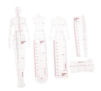 WEKAMOS Humanoid Design Sewing Gauge Curve Template Ruler for Women Clothing Fashion Tailor Dressmaking Pattern Drawing and Measurement Tool