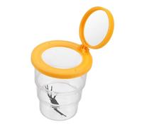 WEKAMOS Insect Observation Container for Section Magnifying Bug Viewer Box Portable Science Exploration Tool for Learning About Insect Life Cycles and Habitats