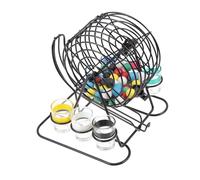 WEKAMOS Interactive Tabletop Bingo Lottery Machine with Wine Glass Design Fun Party Game for Friends and Family Emotion-boosting Entertainment Device