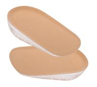 WEKAMOS Invisible Height Increasing Shoe Pads for Men Women Soft Elastic Gel Heel Lift Inserts Comfortable Silicone Insoles for Casual Athletic Formal Shoes Discreet Boost for Taller