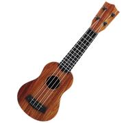 WEKAMOS Kids Mini Ukulele Guitar Toy for Boys and Girls 21-Inch Educational Musical Instrument Adjustable Strings Early Learning Simulation Guitar for Toddlers