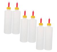 WEKAMOS Lamb Feeding Bottles with Soft Nipples for Newborn Small Animals Farm Feeder for Calves Sheep Goats Convenient Milk Bottle for Livestock Nursing