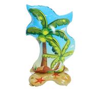 WEKAMOS Large Inflatable Palm Tree Balloon Coconut Tree Decoration for Summer Beach Parties Versatile Photo Prop Centerpiece for Hawaiian Themed Events
