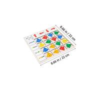 WEKAMOS Logic Training for Intellectual Development Interactive Parent Color Recognition Game Educational Cognitive Board