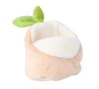 WEKAMOS Lovely Mini Pet Nest Warm Cotton Slipper for Hamsters and Guinea Pigs Portable Handheld Small Animal Cozy for Winter Bedding and Relaxation
