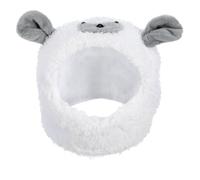 WEKAMOS Lovely Pet Headwear Lamb Style Hat with Delicate Smooth Stitching Cotton Breathable Design for Small Dogs and Cats Birthday Photo Shoot Accessories