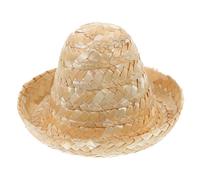 WEKAMOS Mini Hat Miniature Doll Accessory Tiny Decorative Hat for Wine Bottles and Crafts Ornament for Western Parties Birthdays and DIY Projects