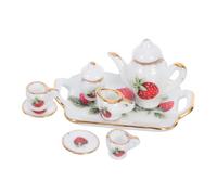 WEKAMOS Mini Porcelain Tea Tiny Coffee Cups Tiny Coffee Mug Mini Porcelain Desktop Decoration