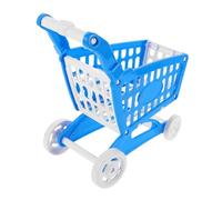 WEKAMOS Mini Shopping Cart for Lightweight Trolley for Fruit Vegetables Portable Supermarket Doll Cart for Indoor Enhances Imaginative Skills and Social Competence