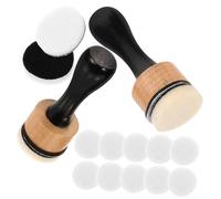 WEKAMOS Mini Sponge Ink Blending Pads with Replaceable Round Foam for Distress Ink Card Making Craft Supplies Soft Comfortable Touch Portable and Reusable Stamping Tool