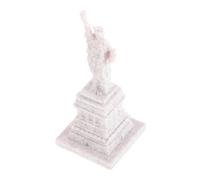WEKAMOS Miniature Statue Liberty Resin Figurine for DIY Dollhouse Accessories Palmsized Precision Model for Bookshelf and Tabletop Display Unique Collectible Decor