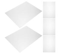 WEKAMOS Miniature Stream Effect Sheets, 5 Artificial Water Ripple PVC Sheets for Sand Table River Lake Diorama Craft