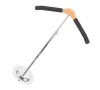 WEKAMOS Minimalist Black T-Shaped Clothing Hanger Rack with Foam Padding Stainless Steel Sturdy Clothes Holder for Clothing Store Displays and Creative Photography Setups