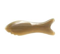 WEKAMOS Natural Yak Horn Gua Sha Scraping Board for Massage Therapy Multi-Functional Relief and Beauty Tool for Face Neck and Back Physical Therapy Massager for Home and Salon Use