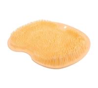 WEKAMOS Non-slip Foot Cleansing Pad for Shower Bathroom Tpe Massage Foot Scrubber and Back Pad Anti-skid Bath Mat and Spa Care at Home Random Color